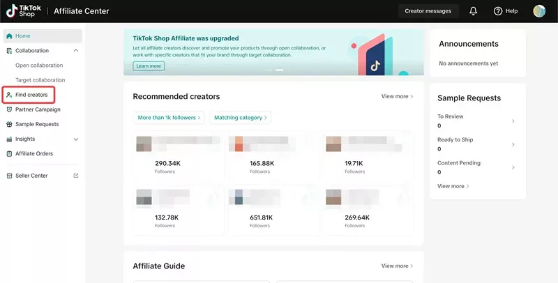 tiktok shop affiliate